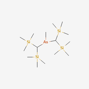 Bis[bis(trimethylsilyl)methyl](methyl)arsane