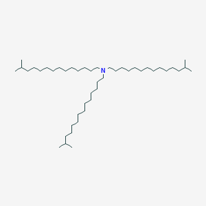 13-Methyl-N,N-bis(13-methyltetradecyl)tetradecan-1-amine