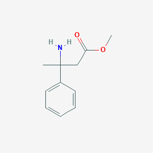 molecular formula C11H15NO2 B1430362 3-氨基-3-苯基丁酸甲酯 CAS No. 19025-52-6