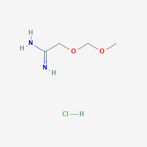 2-(Methoxymethoxy)ethanimidamide hydrochloride