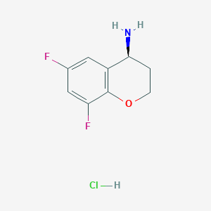 (S)-6,8-Difluoro-chroman-4-ylamine hydrochloride