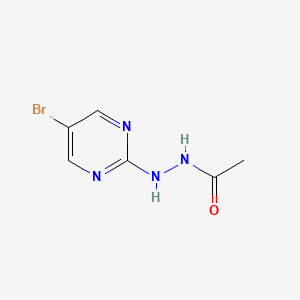 N'-(5-bromopyrimidin-2-yl)acetohydrazide
