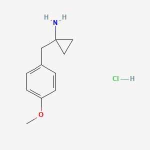 1-(4-Methoxybenzyl)cyclopropanamine hydrochloride
