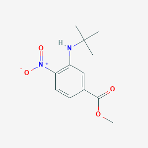 Methyl 3-(t-butylamino)-4-nitrobenzoate