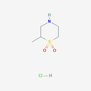 2-Methyl-1lambda6-thiomorpholine-1,1-dione hydrochloride