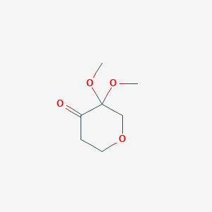 3,3-dimethoxytetrahydro-4H-pyran-4-one