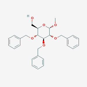 B143049 Methyl 2,3,4-Tri-O-benzyl-alpha-D-glucopyranoside CAS No. 53008-65-4