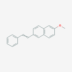 2-Methoxy-6-(2-phenylethenyl)naphthalene