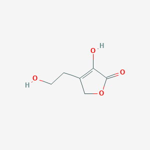 3-Hydroxy-4-(2-hydroxyethyl)furan-2(5H)-one