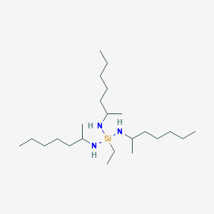 1-Ethyl-N,N',N''-tri(heptan-2-yl)silanetriamine