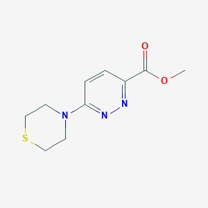 Methyl 6-thiomorpholinopyridazine-3-carboxylate
