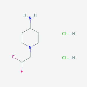 1-(2,2-Difluoroethyl)piperidin-4-amine dihydrochloride