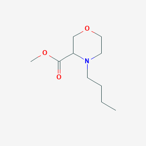 Methyl 4-butylmorpholine-3-carboxylate