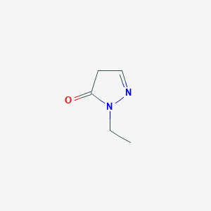 3H-Pyrazol-3-one, 2-ethyl-2,4-dihydro-