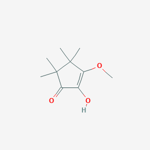 2-Hydroxy-3-methoxy-4,4,5,5-tetramethylcyclopent-2-en-1-one