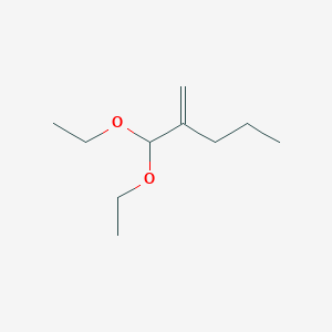 molecular formula C10H20O2 B14305476 2-(Diethoxymethyl)pent-1-ene CAS No. 112332-00-0