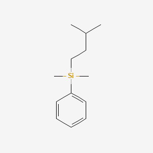 Dimethyl(3-methylbutyl)phenylsilane