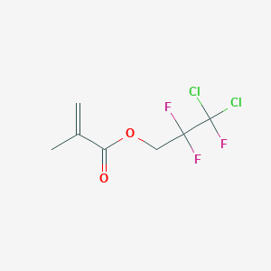 3,3-Dichloro-2,2,3-trifluoropropyl 2-methylprop-2-enoate