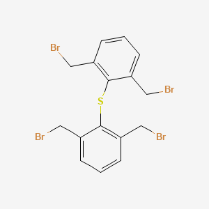 1,1'-Sulfanediylbis[2,6-bis(bromomethyl)benzene]