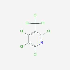 2,3,4,6-Tetrachloro-5-(trichloromethyl)pyridine