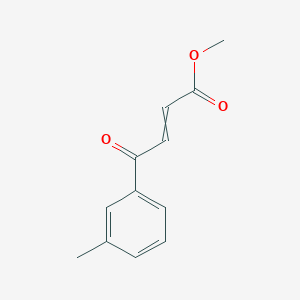 Methyl 4-(3-methylphenyl)-4-oxobut-2-enoate