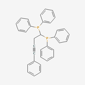 (1-Phenylbut-1-yne-4,4-diyl)bis(diphenylphosphane)