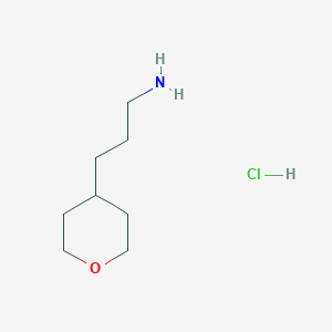 3-(Oxan-4-yl)propan-1-amine hydrochloride