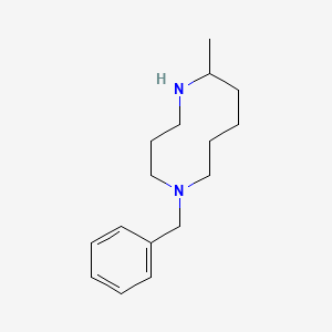 molecular formula C16H26N2 B14305838 1-Benzyl-6-methyl-1,5-diazecane CAS No. 113641-57-9