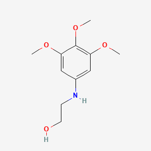 2-(3,4,5-Trimethoxyanilino)ethan-1-ol