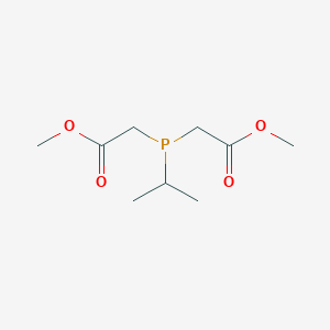 Dimethyl 2,2'-[(propan-2-yl)phosphanediyl]diacetate