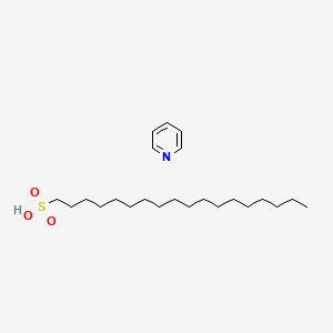 Octadecane-1-sulfonic acid;pyridine