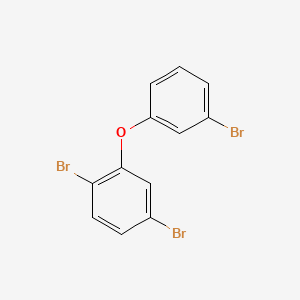 molecular formula C12H7Br3O B1430604 1,4-Dibromo-2-(3-bromophenoxy)benzene CAS No. 337513-75-4