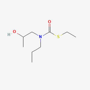 molecular formula C9H19NO2S B1430606 S-Ethyl (2-hydroxypropyl)propylthiocarbamate CAS No. 65109-69-5