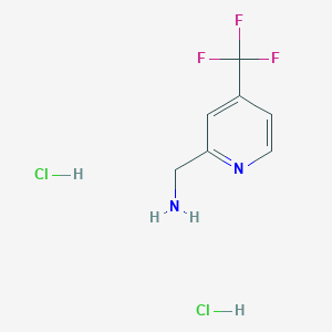 B1430619 (4-(Trifluoromethyl)pyridin-2-yl)methanamine dihydrochloride CAS No. 1303968-41-3