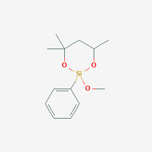 2-Methoxy-4,4,6-trimethyl-2-phenyl-1,3,2-dioxasilinane