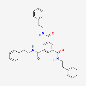 N~1~,N~3~,N~5~-Tris(2-phenylethyl)benzene-1,3,5-tricarboxamide