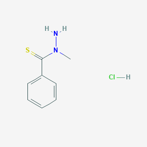 B1430630 N-Methyl-N-thiobenzoylhydrazine hydrochloride CAS No. 52816-36-1