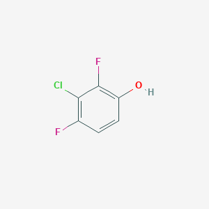 molecular formula C6H3ClF2O B1430632 3-Chloro-2,4-difluorophenol CAS No. 2268-00-0