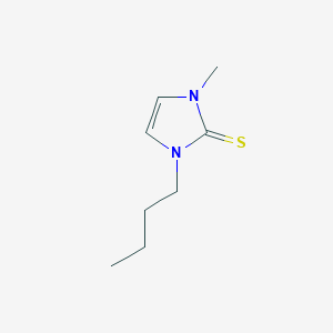 2H-Imidazole-2-thione, 1-butyl-1,3-dihydro-3-methyl-