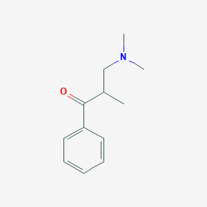 B143066 3-(Dimethylamino)-2-methylpropiophenone CAS No. 91-03-2