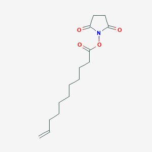 2,5-Pyrrolidinedione, 1-[(1-oxo-10-undecenyl)oxy]-