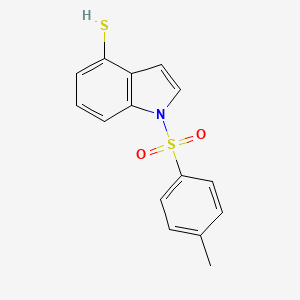 1-(4-Methylbenzene-1-sulfonyl)-1H-indole-4-thiol