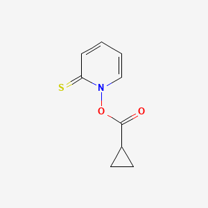 2(1H)-Pyridinethione, 1-[(cyclopropylcarbonyl)oxy]-