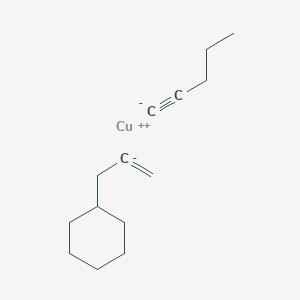 copper;pent-1-yne;prop-2-enylcyclohexane