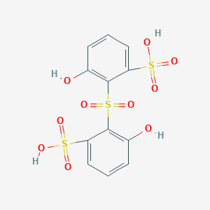 2,2'-Sulfonylbis(3-hydroxybenzene-1-sulfonic acid)