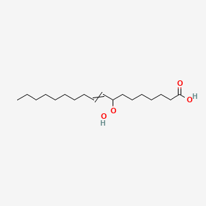 8-Hydroperoxyoctadec-9-enoic acid