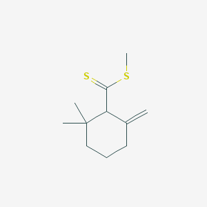 Methyl 2,2-dimethyl-6-methylidenecyclohexane-1-carbodithioate