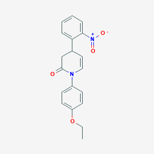 1-(4-Ethoxyphenyl)-4-(2-nitrophenyl)-3,4-dihydropyridin-2(1H)-one