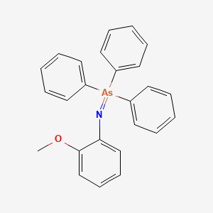 [(2-Methoxyphenyl)imino](triphenyl)-lambda~5~-arsane