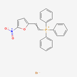 [2-(5-Nitrofuran-2-yl)ethenyl](triphenyl)phosphanium bromide